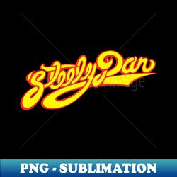 steely dan vintage logo tribute - modern sublimation png file - unlock vibrant sublimation designs