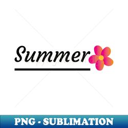 floral summer - instant png sublimation download - boost your success with this inspirational png download