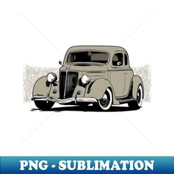 green 36 ford 5 window coupe - modern sublimation png file - boost your success with this inspirational png download