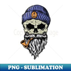 grandpa skull - sublimation-ready png file - transform your sublimation creations