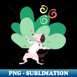 dog with design - digital sublimation download file - perfect for sublimation art