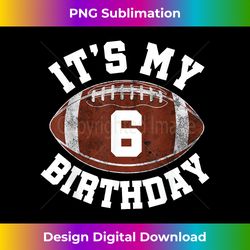  Kids 6th Birthday 6 Year Old Boys American Football