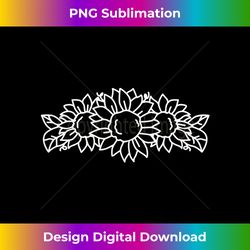 line art floral flower abstract fashion graphic - sophisticated png sublimation file - pioneer new aesthetic frontiers