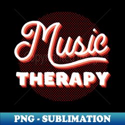 music therapy retro - unique sublimation png download - boost your success with this inspirational png download