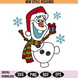 olaf the frozen svg, olaf merry christmas svg,  instant download