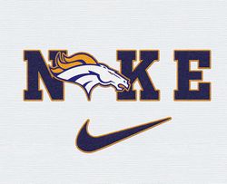 nike denver broncos embroidery effect, nike svg, football team svg, nfl logo, nfl,nfl design 52