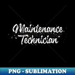 maintenance technician artistic design - high-quality png sublimation download - create with confidence