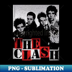 the clash-vintage potrait - trendy sublimation digital download - defying the norms