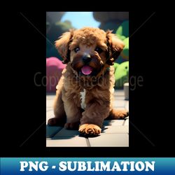 cute puppy - high-quality png sublimation download - unleash your inner rebellion
