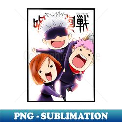 jujutsu kaisen cute - sublimation-ready png file - boost your success with this inspirational png download