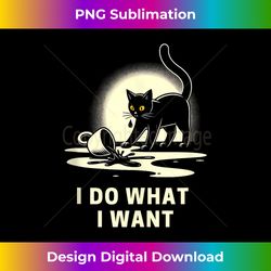 i do what i want cat lover funny cat tank top - eco-friendly sublimation png download - ideal for imaginative endeavors