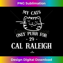 cat lovers for cal raleigh seattle mlbpa long sleeve - artisanal sublimation png file - enhance your art with a dash of spice