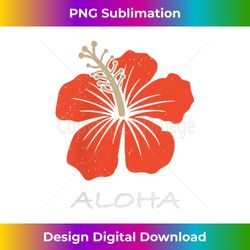 retro hibiscus tropical floral flower beach vintage - sublimation-optimized png file - chic, bold, and uncompromising