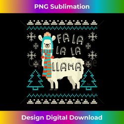 funny llama christmas sweater style t alpaca lover gift - timeless png sublimation download - crafted for sublimation excellence