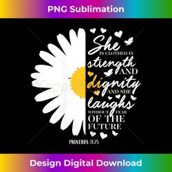 christian bible verse gift proverbs 3125 white daisy flower - sleek sublimation png download - channel your creative rebel