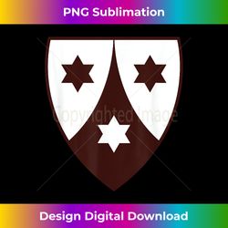 coat of arms of the carmelites order catholic - urban sublimation png design - chic, bold, and uncompromising