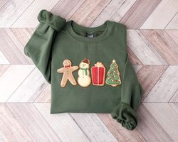 gingerbread cookies sweatshirt, christmas shirt, christmas matching sweatshirt, family shirt, christmas sweater, xmas sh