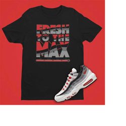 nike air max 95 japan fresh to the max unisex t-shirt, black air max shirt, temperate svg, sneaker gift