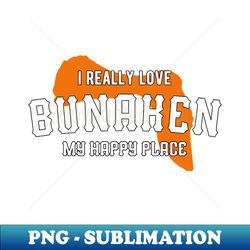 i really love bunaken my happy place - stylish sublimation digital download - perfect for sublimation art