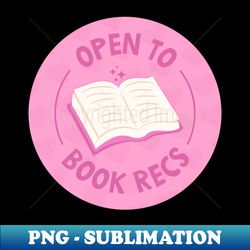 open to book recs  aesthetic pastel pink rose bookish hearts for kindle reading girl tbr - png transparent sublimation design - perfect for sublimation mastery