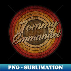 arjunthemaniac circle retro faded tommy emmanuel - creative sublimation png download - stunning sublimation graphics
