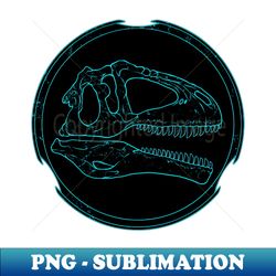 giganotosaurus fossil skull - png sublimation digital download - create with confidence