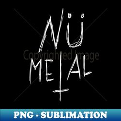 dark and gritty nu metal text design - instant sublimation digital download - bold & eye-catching