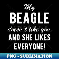 female beagle funny dog quote gift idea - trendy sublimation digital download - instantly transform your sublimation projects