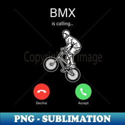 incoming call bmx biker freestyle - special edition sublimation png file - bring your designs to life