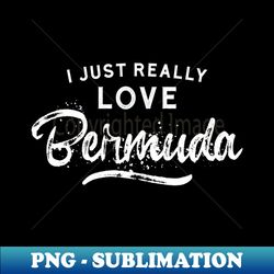 i just really love bermuda  artistic paint - stylish sublimation digital download - create with confidence