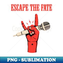 escape the fate band - artistic sublimation digital file - transform your sublimation creations