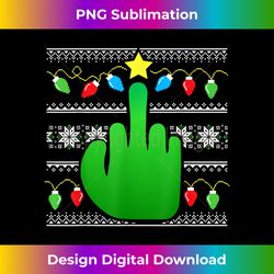 inappropriate ugly christmas sweater style funny - luxe sublimation png download - striking & memorable impressions