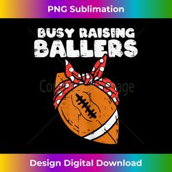 busy raising ballers american football polka bandana women - contemporary png sublimation design - infuse everyday with a celebratory spirit