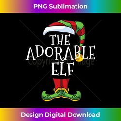 adorable elf family matching christmas group funny - artisanal sublimation png file - craft with boldness and assurance