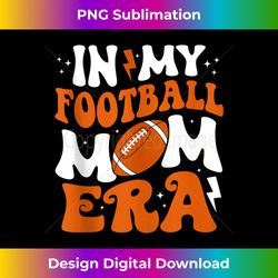 in my football mom era cute groovy football tank top - artisanal sublimation png file - elevate your style with intricate details