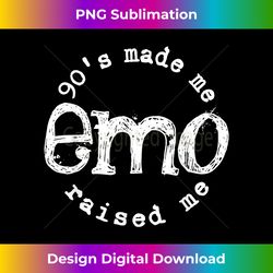 emo rock 90s made me emo raised me 90s y2k emo ska pop punk - classic sublimation png file - crafted for sublimation excellence