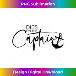 dibs on the captain tank top - futuristic png sublimation file - pioneer new aesthetic frontiers