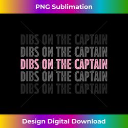 dibs on the captain tank top - futuristic png sublimation file - access the spectrum of sublimation artistry