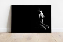 naked women wall art,  erotic canvas print, sexy women artwork, nude art canvas, erotoc canvas, naked women body canvas