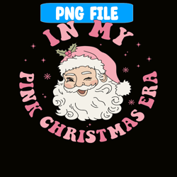 in my pink christmas era png