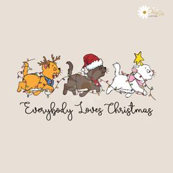 everybody loves christmas disney aristocat svg cricut files