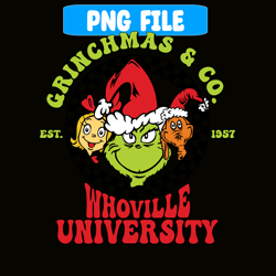 grinchmas and co png