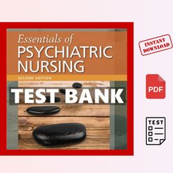 essentials of psychiatric nursing instant download second edition pdf test bank