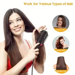 multifunctional wet/dry hair styling comb for home use