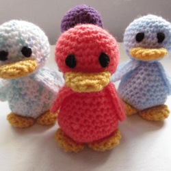 dave the duck crochet pattern, digital file pdf, digital pattern pdf, crochet pattern