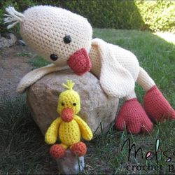 puddles the tiny duck crochet pattern, digital file pdf, digital pattern pdf, crochet pattern