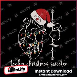 tachy christmas santa hat svg