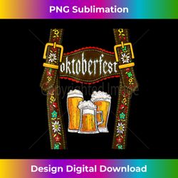 lederhosen suspenders oktoberfest bavarian munich beer mens - luxe sublimation png download - striking & memorable impressions