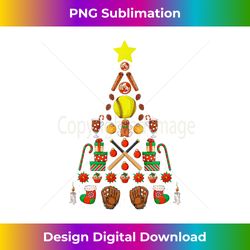 softball christmas tree softball player xmas party - vibrant sublimation digital download - crafted for sublimation excellence