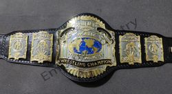 handmade unified world heavyweight wrestling championship replica tittle belt adult size brass plates